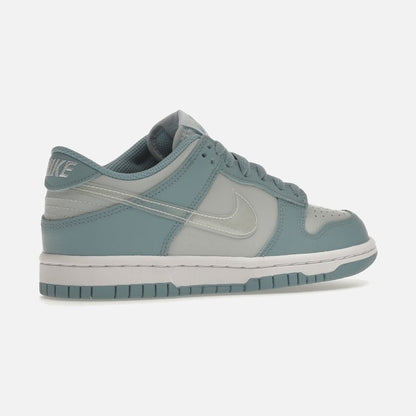 nike dunk low clear blue swoosh (gs)