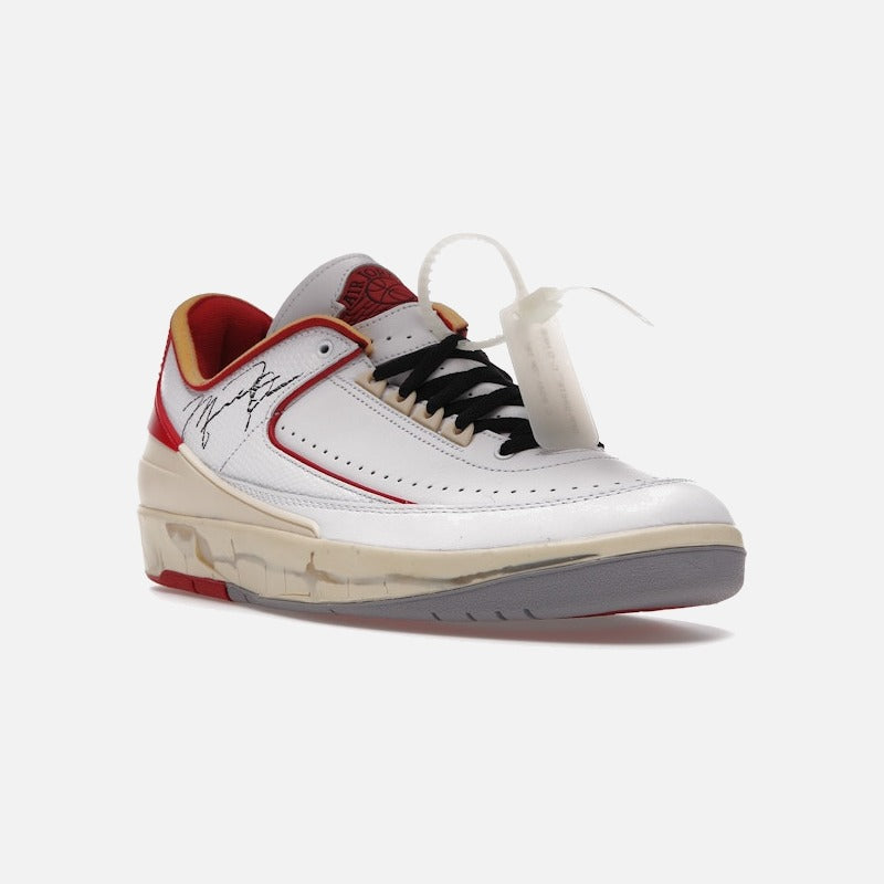 jordan 2 retro low sp off-white white red