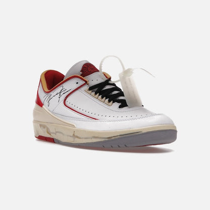 jordan 2 retro low sp off-white white red