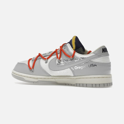 nike dunk low off-white lot 23