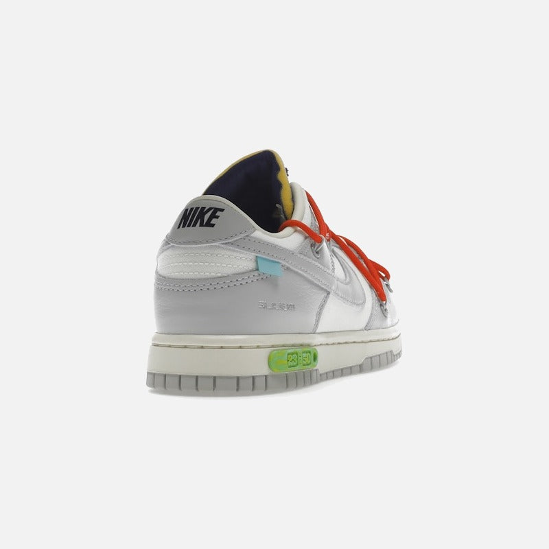nike dunk low off-white lot 23