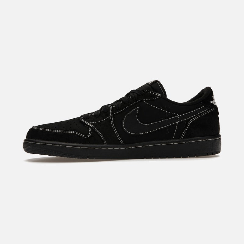Jordan 1 retro low og sp travis scott black phantom