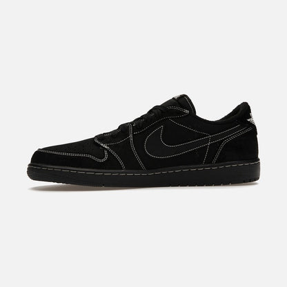 Jordan 1 retro low og sp travis scott black phantom