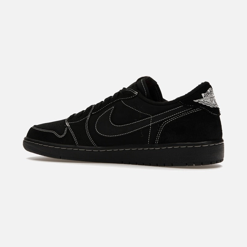 Jordan 1 retro low og sp travis scott black phantom