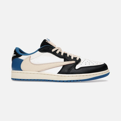 Jordan 1 low fragment x travis scott