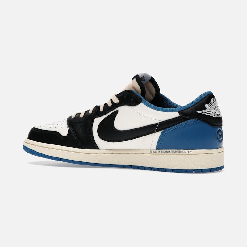 Jordan 1 low fragment x travis scott