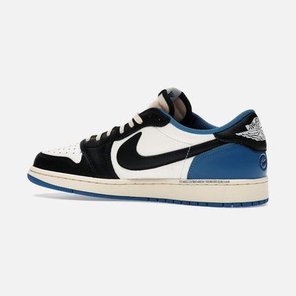 Jordan 1 low fragment x travis scott