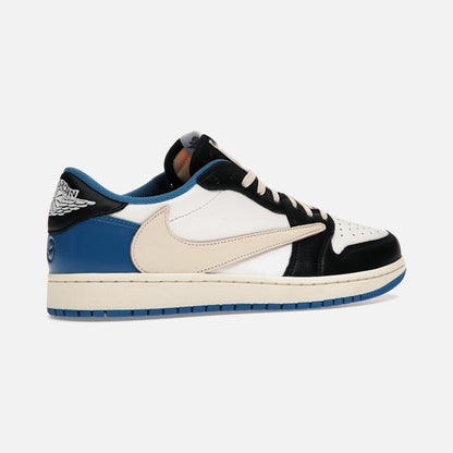 Jordan 1 low fragment x travis scott