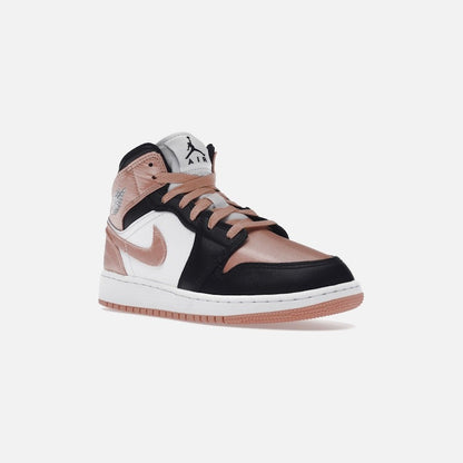 jordan 1 mid light madder root (gs)