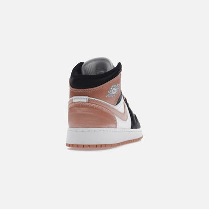 jordan 1 mid light madder root (gs)