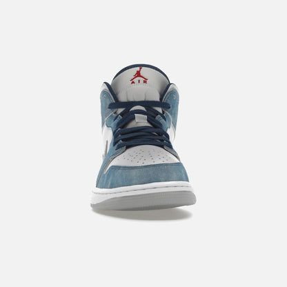Jordan 1 mid french blue fire red