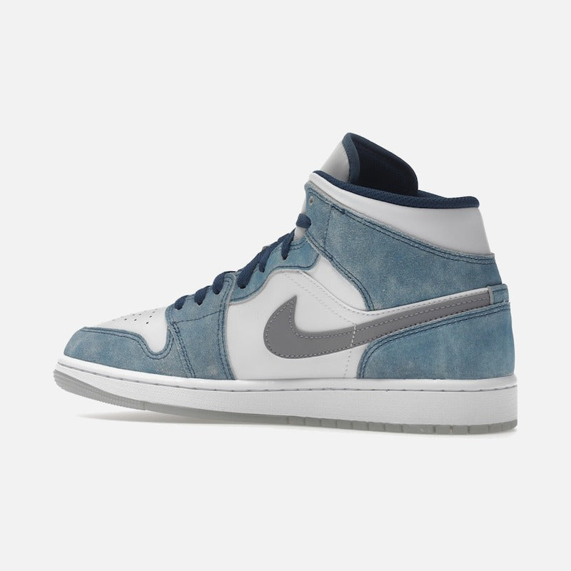 Jordan 1 mid french blue fire red