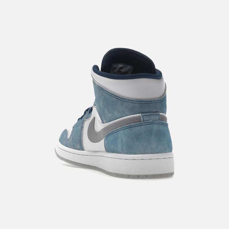 Jordan 1 mid french blue fire red
