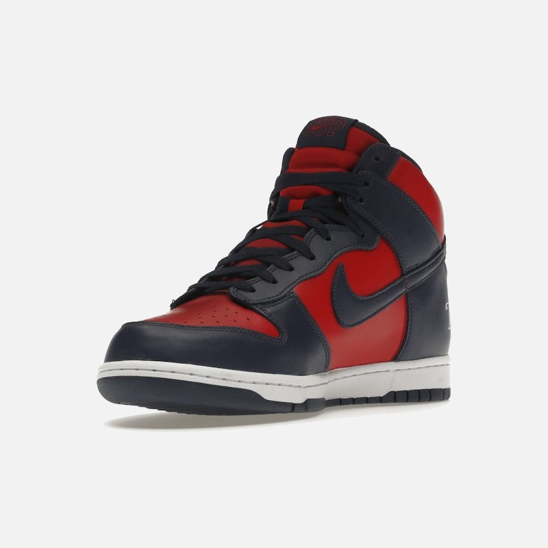 nike sb dunk high supreme by any means navy