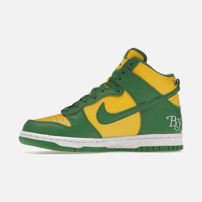 nike sb dunk high supreme by any means brazil