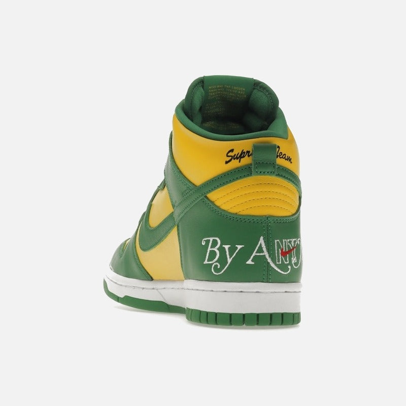 nike sb dunk high supreme by any means brazil