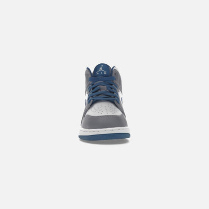 jordan 1 mid true blue cement (gs)