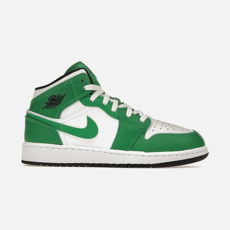 jordan 1 mid lucky green (gs)