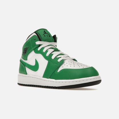 jordan 1 mid lucky green (gs)