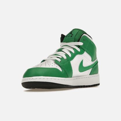 jordan 1 mid lucky green (gs)