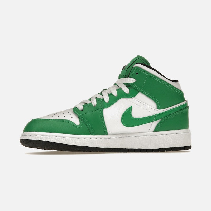 jordan 1 mid lucky green (gs)