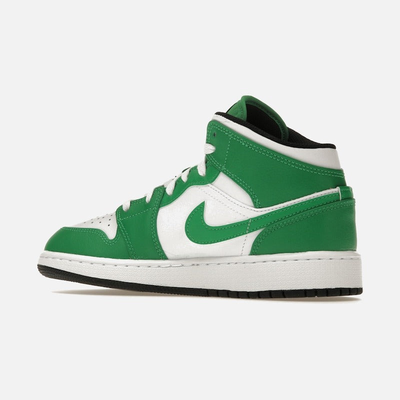 jordan 1 mid lucky green (gs)