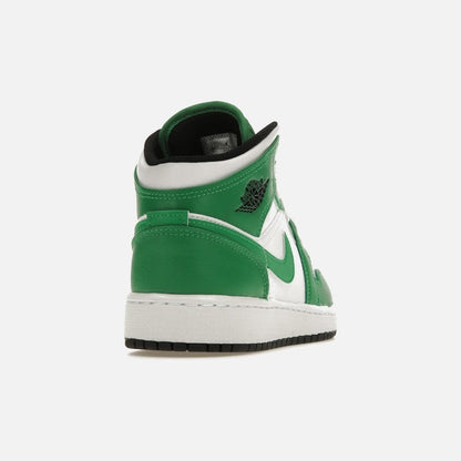 jordan 1 mid lucky green (gs)