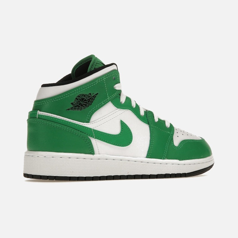 jordan 1 mid lucky green (gs)