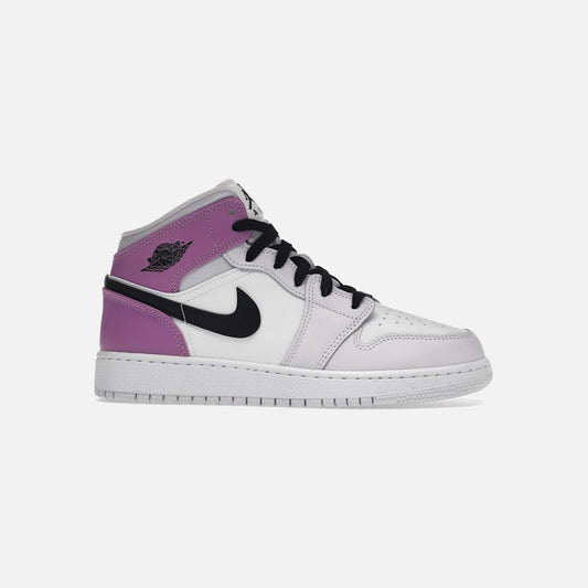 jordan 1 mid barely grape (gs)