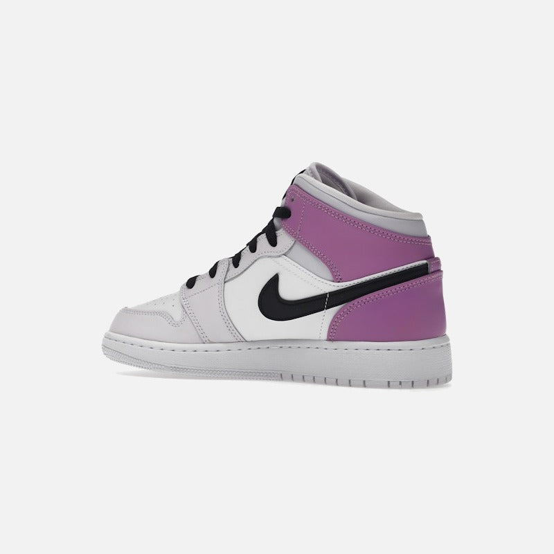 jordan 1 mid barely grape (gs)