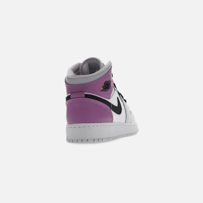 jordan 1 mid barely grape (gs)