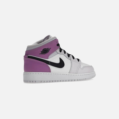 jordan 1 mid barely grape (gs)