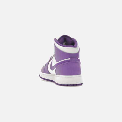 jordan 1 mid purple venom (gs)