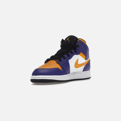 jordan 1 mid lakers (2022) (gs)