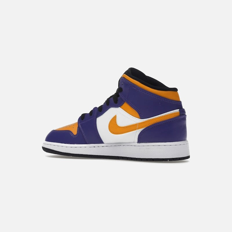 jordan 1 mid lakers (2022) (gs)