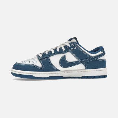 nike dunk low industrial blue sashiko