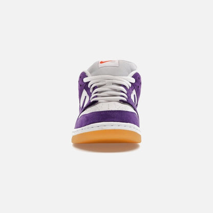 nike sb dunk low pro iso orange label court purple