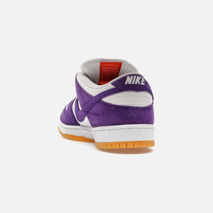 nike sb dunk low pro iso orange label court purple