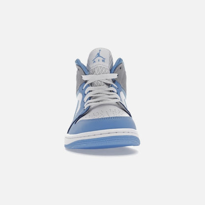 jordan 1 mid university blue grey