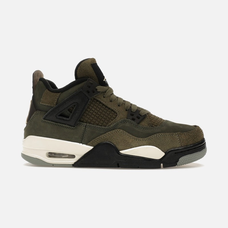 jordan 4 retro se craft medium olive (gs)