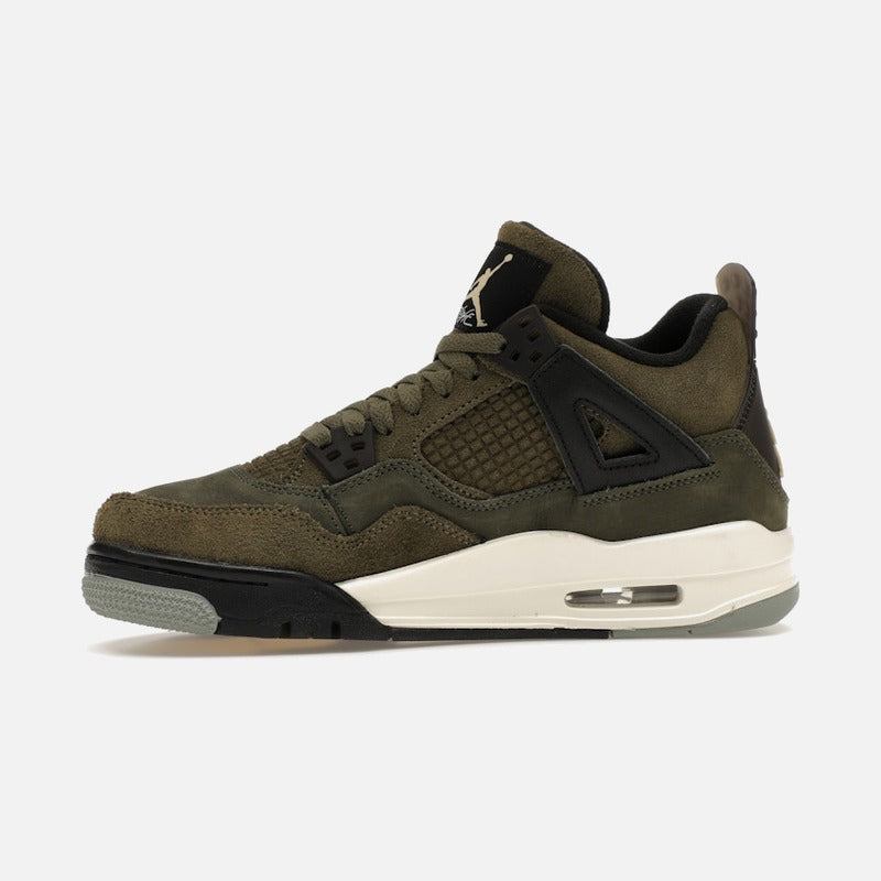 jordan 4 retro se craft medium olive (gs)