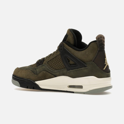 jordan 4 retro se craft medium olive (gs)
