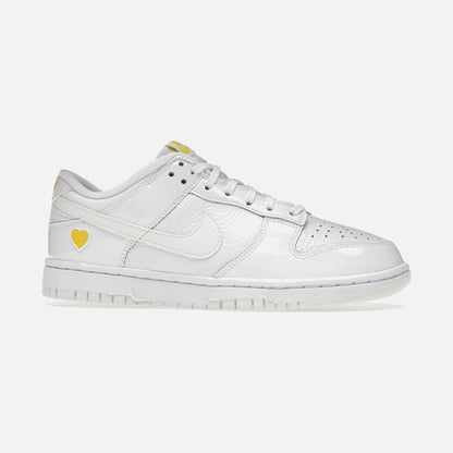 nike dunk low valentine's day yellow heart (women's)