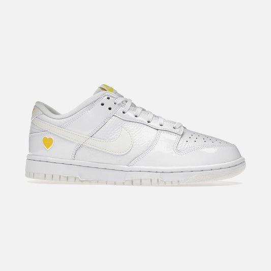 nike dunk low valentine's day yellow heart (women's)