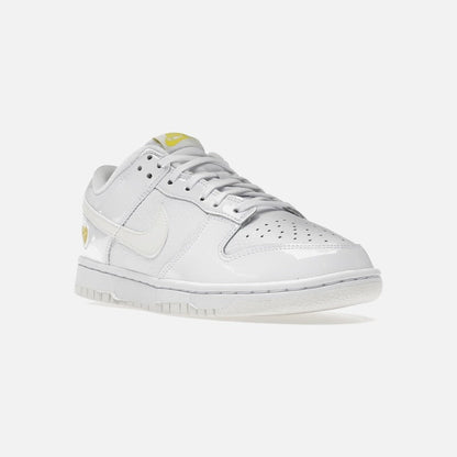 nike dunk low valentine's day yellow heart (women's)