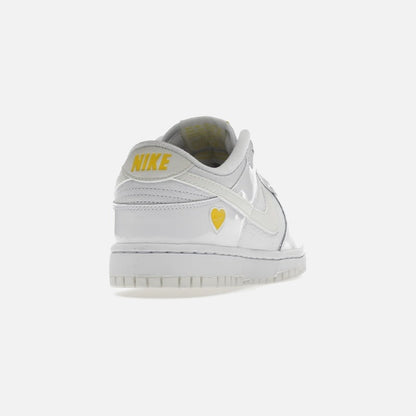nike dunk low valentine's day yellow heart (women's)