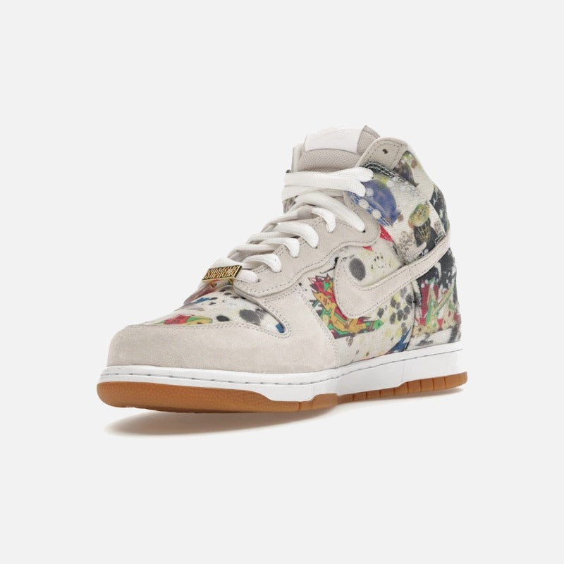 nike sb dunk high supreme rammellzee