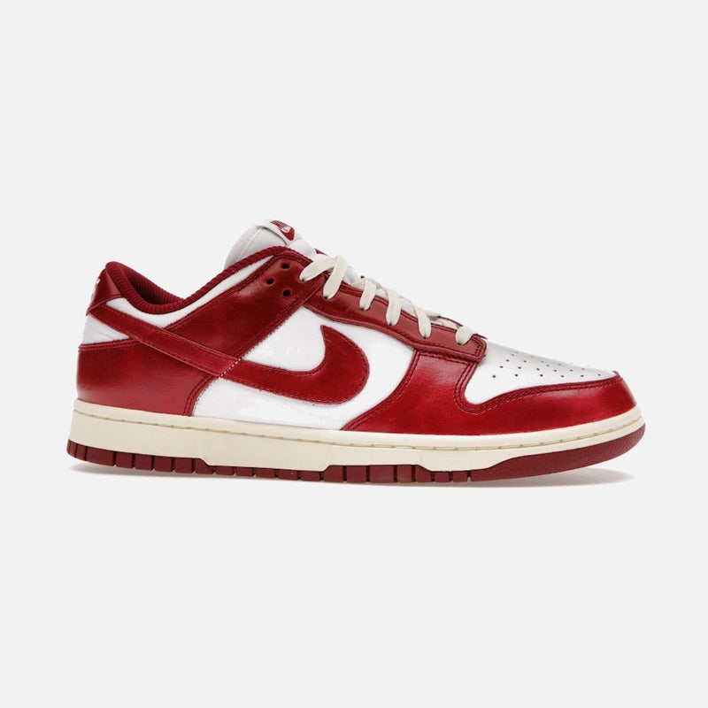 nike dunk low prm team red (women's)