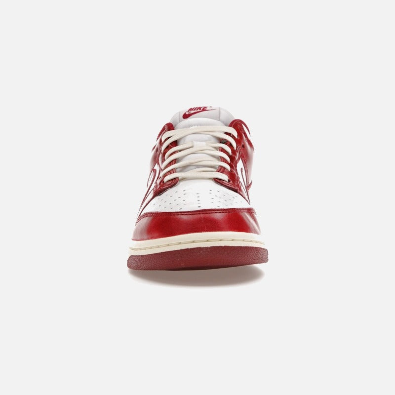nike dunk low prm team red (women's)