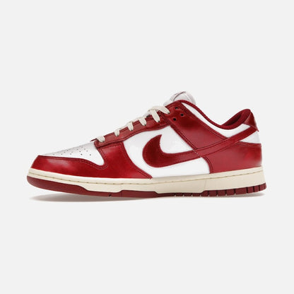 nike dunk low prm team red (women's)